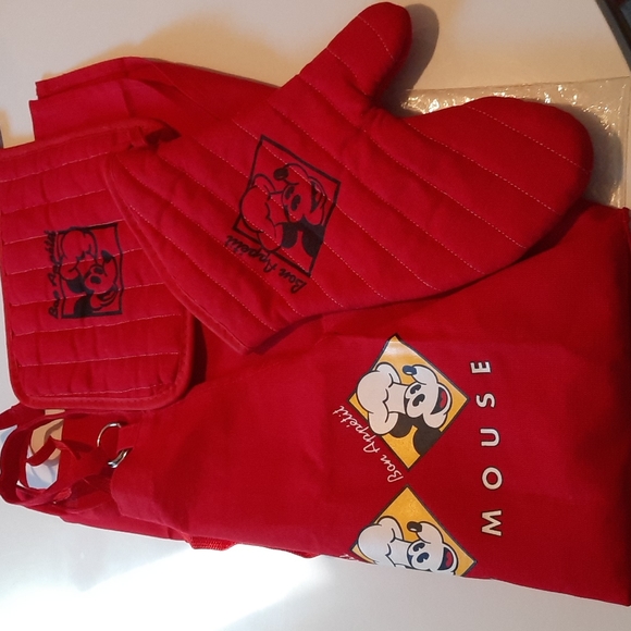 Mickey Mouse Apron set ❤ - Picture 11 of 15